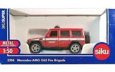 SIKU 2306 MERCEDES AMG G 65 HASIČI CZECH EDITION