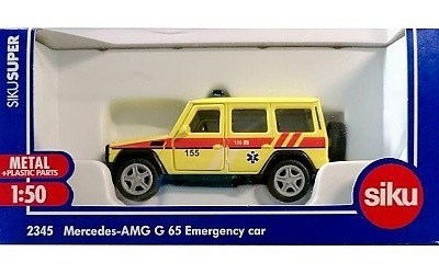 SIKU 2345 MERCEDES AMG G 65 AMBULANCE CZECH EDITION