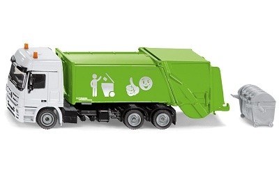 MERCEDES-BENZ ACTROS POPELÁŘSKÝ VŮZ S KONTEJNEREM