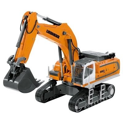 SIKU CONTROL 6740 BAGR LIEBHERR R980 SME S DÁLKOVÝM OVLÁDÁNÍM