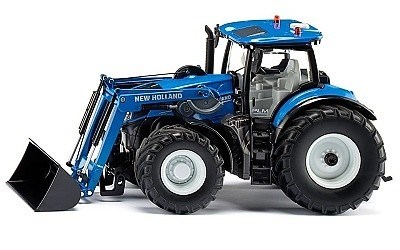 SIKU CONTROL 6797 TRAKTOR NEW HOLLAND T7315 S PEDNM NAKLADAEM