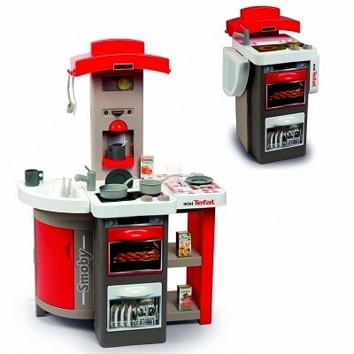 SMOBY 312202 KUCHYŇKA TEFAL BUBBLE SKLÁDACÍ ČERVENÁ