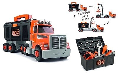 SMOBY KAMION S KUFREM NÁŘADÍ BLACK & DECKER