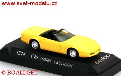 CHEVROLET CORVETTE CABRIO 1984