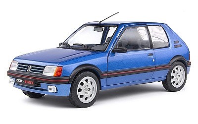 PEUGEOT 205 MK.1 GTI 1.9L BLEU MIAMI 1988