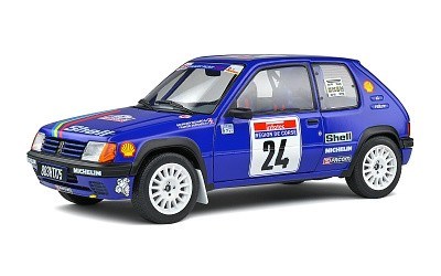 PEUGEOT 205 RALLYE GR.A #24 R.BOURSIER/ B.FRANGIN TOUR DE CORSE 1990
