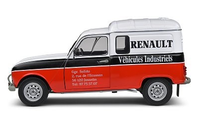 RENAULT 4LF4 RENAULT VEHICULE INDUSTRIEL 1988 WHITE / RED