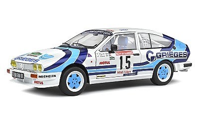 ALFA ROMEO GTV6 #15 C.RIGOLLET/M.BATHELOT RALLY DES GARRIGUES 1986