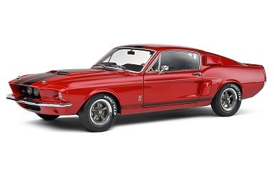 SHELBY GT500 1967 BURGUNDY RED