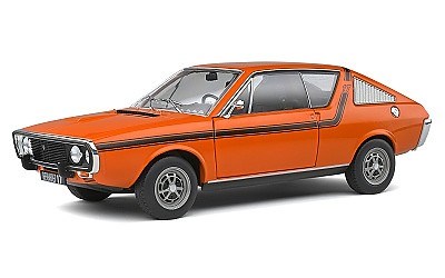 RENAULT 17 TS 1973 ORANGE 331 / BLACK STRIPES