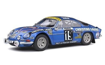 ALPINE A110 1600S #19 M.MOUTON/F.CONCONI RALLYE MONTE-CARLO 1976