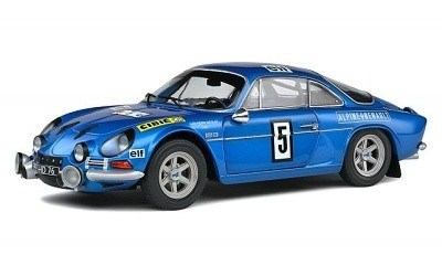 ALPINE A110 1600S  J.P. NICOLAS/ J. TODT OLYMPIA RALLY 1972