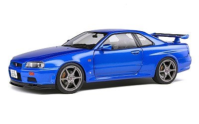 NISSAN SKYLINE GT-R R34 1999 BAYSIDE BLUE