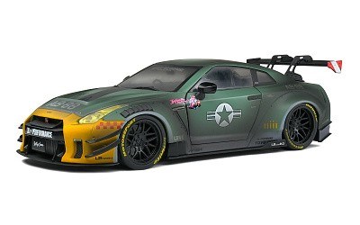 NISSAN GT-R R35 W/ LIBERTY WALK BODY KIT 2.0 2022 ARMY FIGHTER