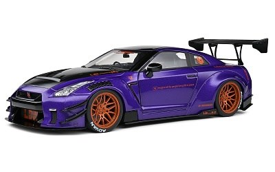 NISSAN GT-R (R35) W/ LIBERTY WALK BODY KIT 2.0 2022 PURPLEZILLA