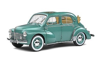 RENAULT 4CV CONVERTIBLE 1951 VERT ARDENNES METAL