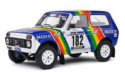 LADA NIVA #182 JABOUILLE / SARDOU PARIS DAKAR 1984