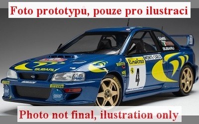 SUBARU IMPREZA WRC #4 LIATTI RALLY MONTE CARLO 1997