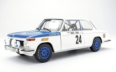 BMW 2002 Tii #24 T.MAKINEN/P.EASTER RALLY MONTE CARLO 1969