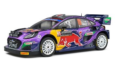 FORD PUMA RALLY1 HYBRID #19 S.LOEB / I.GALMICHE RALLY MONTE CARLO 2022