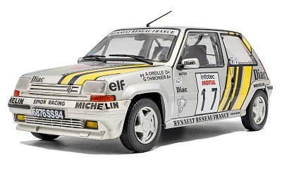 Renault 5 GT TURBO Mk. 2 #17 A.OREILLE Tour de Corse 1989