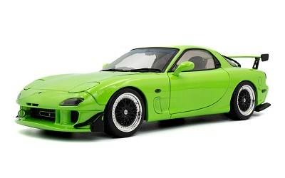 Mazda RX7 FD3RS SOLIDO WORKS NEON GREEN 1999