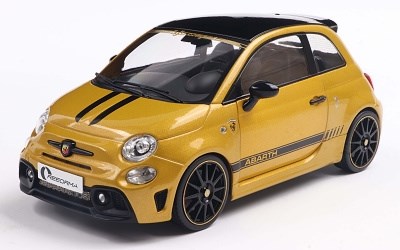 Fiat F595 Abarth SOLIDO WORKS 2024 yellow