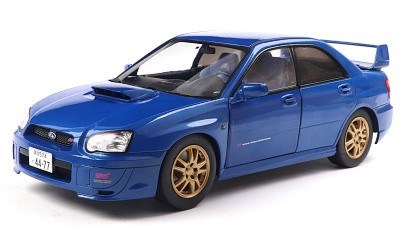 SUBARU IMPREZA WRX STI SONIC BLUE 2003