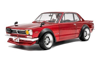 Nissan Skyline (C10) Hakosuka SOLIDO WORKS 1970 Red Metallic
