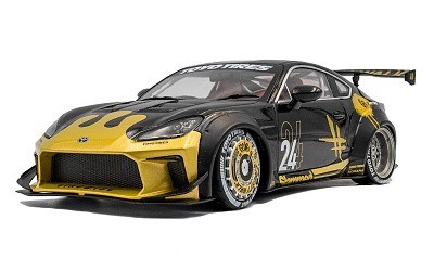 Toyota GR86 Liberty Walk Body Kit 2024 BLACK & GOLD