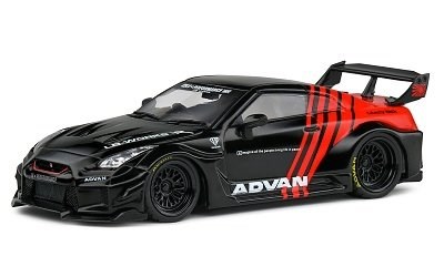 NISSAN GT-R (R35) LBWK 2020 BLACK / RED