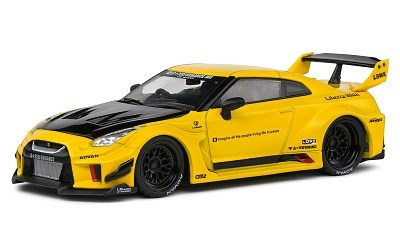 NISSAN GTR35 LBWK SILHOUETTE 2019 YELLOW