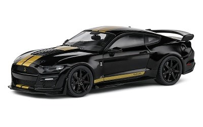 SHELBY MUSTANG GT500 2020 BLACK w/ GOLD STRIPE