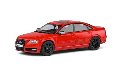 AUDI S8 D3 2010 RED / BLACK LINE