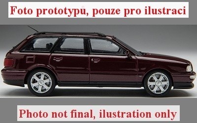 AUDI AVANT S2 1994 RUBY RED