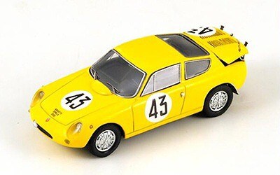 Abarth Simca 1300 No.43 Le Mans 14th 1962 Dubois - Harris 