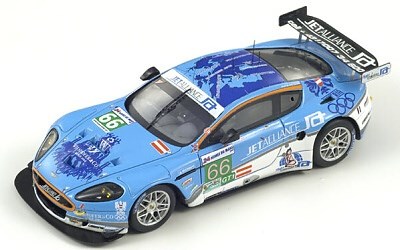 Aston Martin DBR9 Jetalliance Racing Gmbh No.66 Le Mans 2009 3rd LMGT1 Class Lichtner-Hoyer - Muller - Grube 