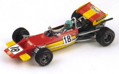 Lotus 69 No.18 Winner Pau GP F2 1971 Reine Wisell