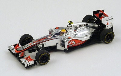 McLaren MP4-27 No.4 Monaco GP 2012 Lewis Hamilton