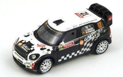 Mini John Cooper Works WRC No.12 WRC Monte Carlo 2012 A. Araujo - M. Ramalho