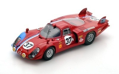 Alfa Romeo T33/2 No.37 Le Mans 1968 T. Pilette - R. Slotemaker
