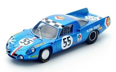 Alpine A210 #55 J.C. Andruet/J.P. Nicolas 14th Le Mans 1968