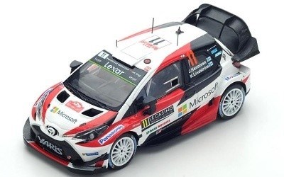 Toyota Yaris WRC #11 J. Hanninen/K. Lindstrom Rally Monte Carlo 2017 