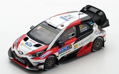 Toyota Yaris WRC #12 E. Lappi/J. Ferm Winner Rally Finland 2017 