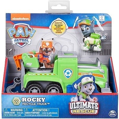 TLAPKOV PATROLA PAW PATROL ULTIMATE RESCUE RECYKLOVAC VZ A ROCKY