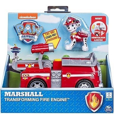 TLAPKOV PATROLA PAW PATROL HASISK AUTO MARSHALL