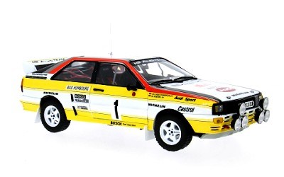 AUDI QUATTRO A2 #1 W.Röhrl/C.Geistdörfer RALLY MONTE CARLO 1984