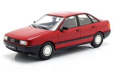 AUDI 80 B3 1989 BRIGHT RED