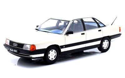 AUDI 100 C3 1989 SILVER METALLIC