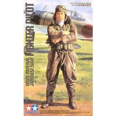 TAMIYA FIGURKY WWII IMPERIAL JAPANESE NAVY FIGHTER PILOT